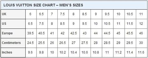 louis vuitton shoe size chart men's|louis vuitton men shoes outlet.